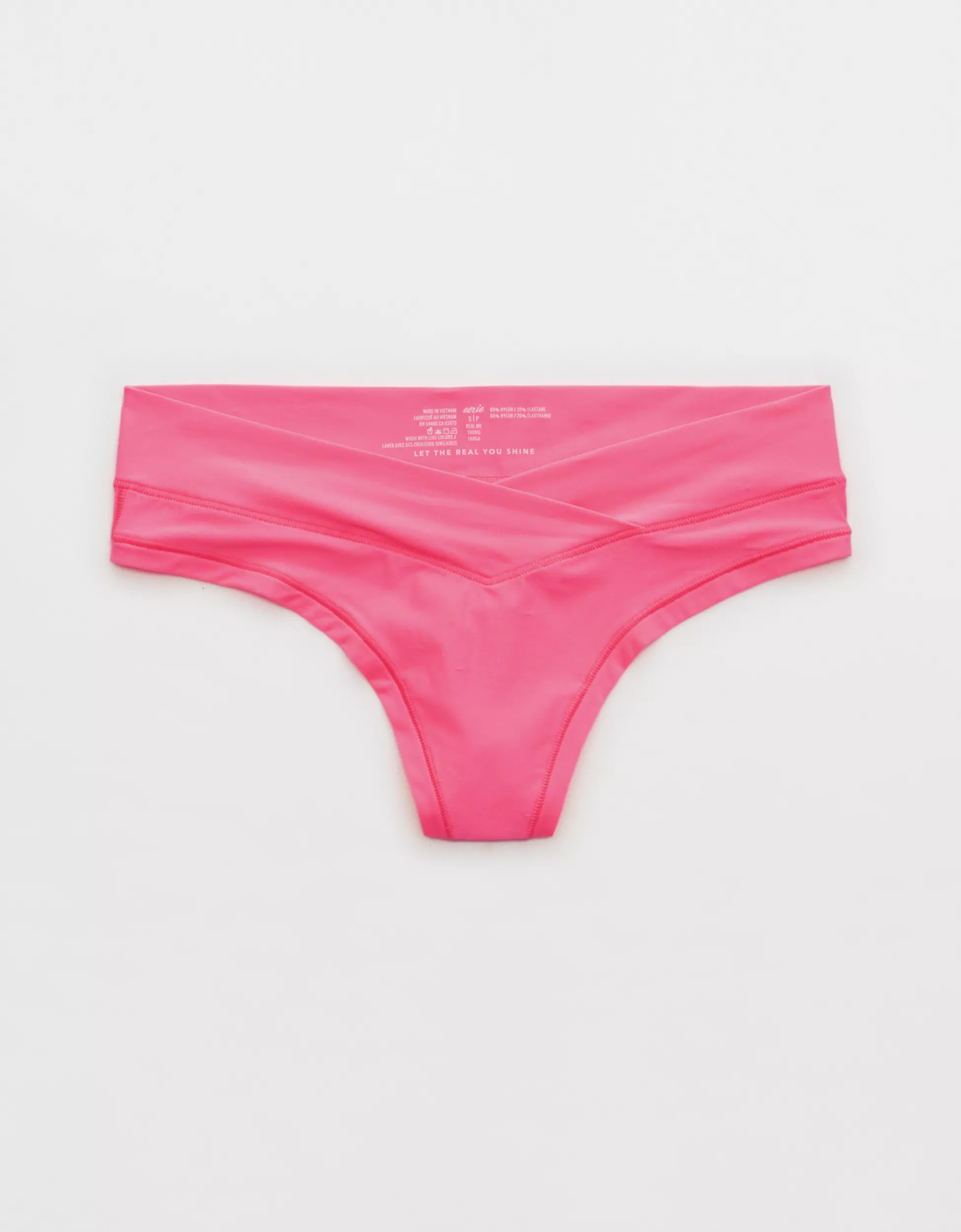 Aerie Real Me Crossover Thong Underwear | Aerie