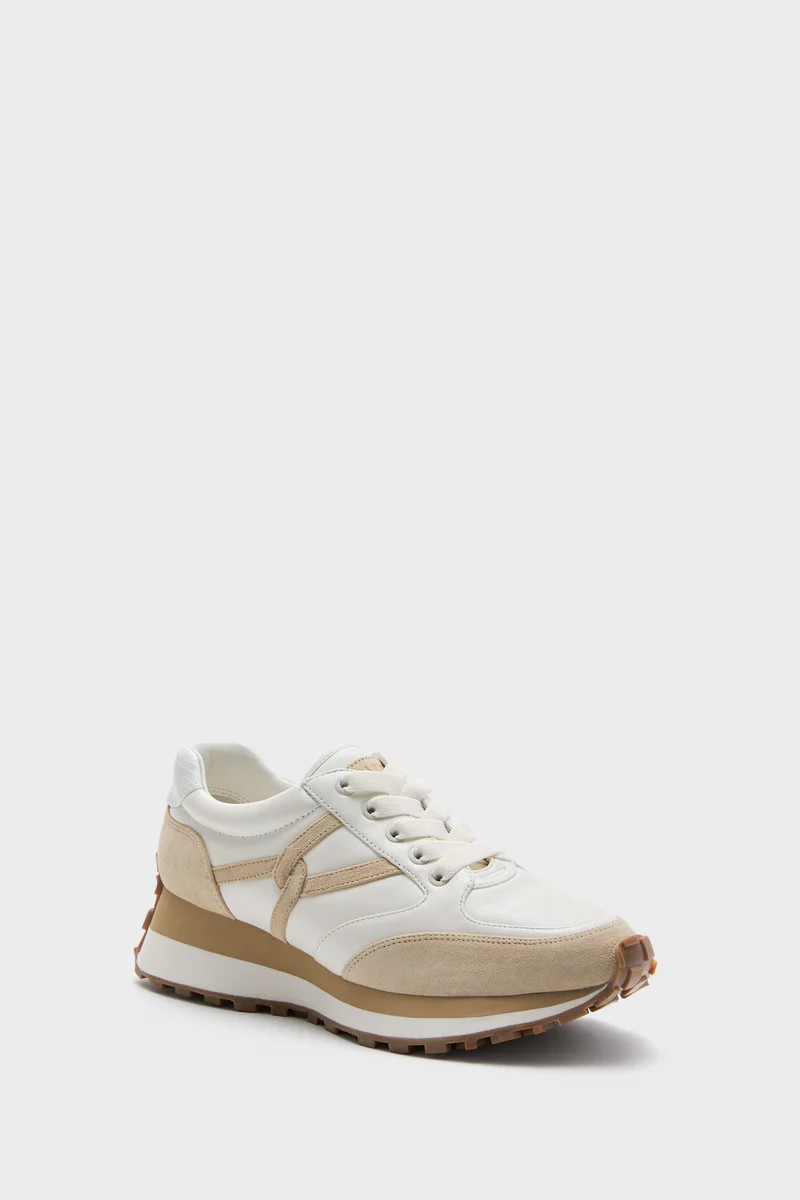 Coconut and Ecru Valentina Sneakers | Tuckernuck (US)