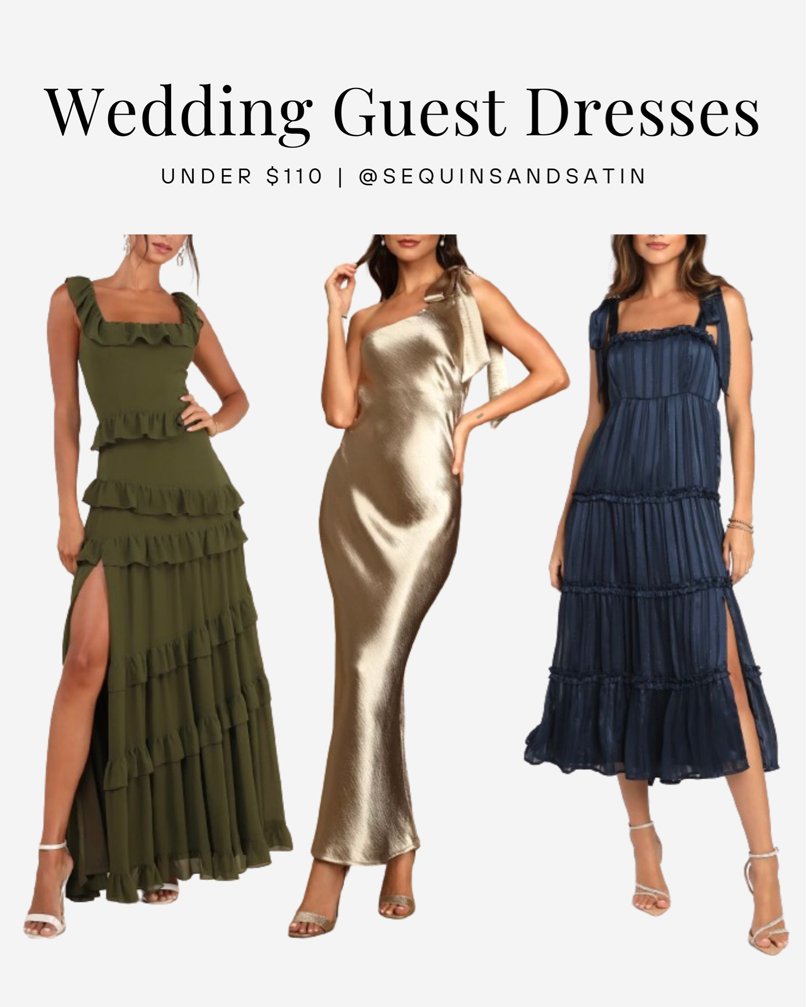 Pretty fall wedding guest dresses!🫶

wedding guest dresses / wedding guest dress / wedding guest outfits / wedding guest / wedding guest dress fall / wedding guest dress formal / wedding dress guest / navy blue wedding guest dress / dark green wedding guest dress / gold wedding guest dress / lulus wedding guest dresses / fall wedding guest dresses 

#LTKFindsUnder100 #LTKSeasonal #LTKWedding