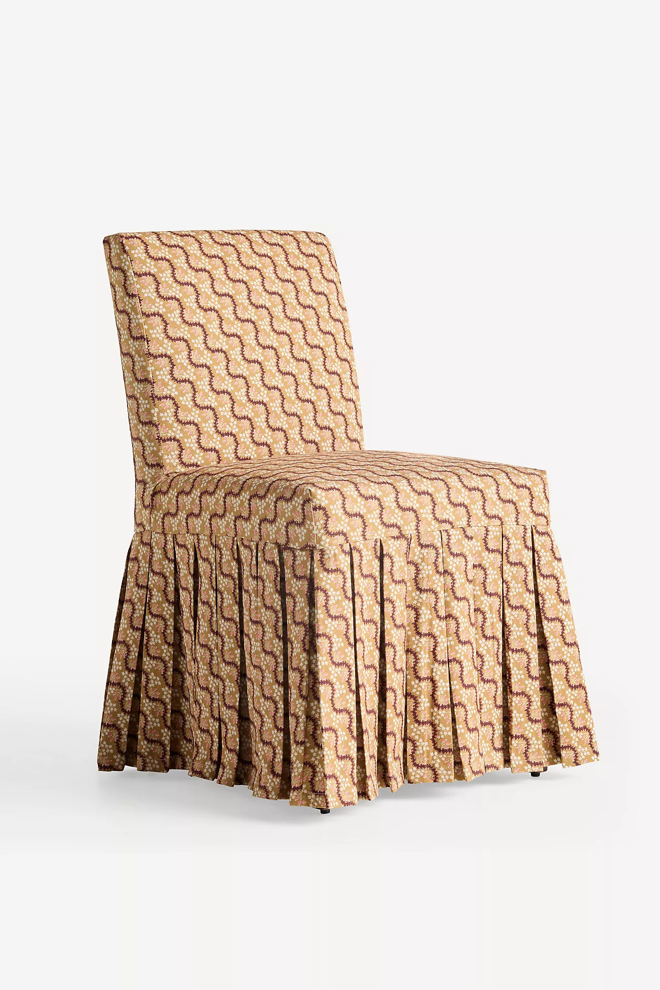 Layla Printed Ruffle Slipcover | Anthropologie (US)
