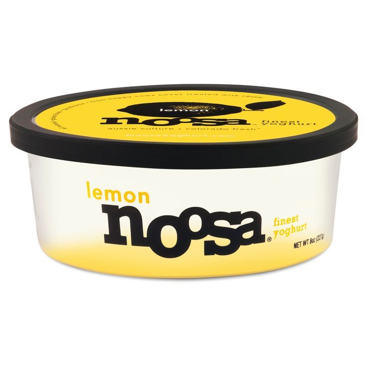 Noosa Lemon Probiotic Whole Milk Yoghurt - 8oz | Target