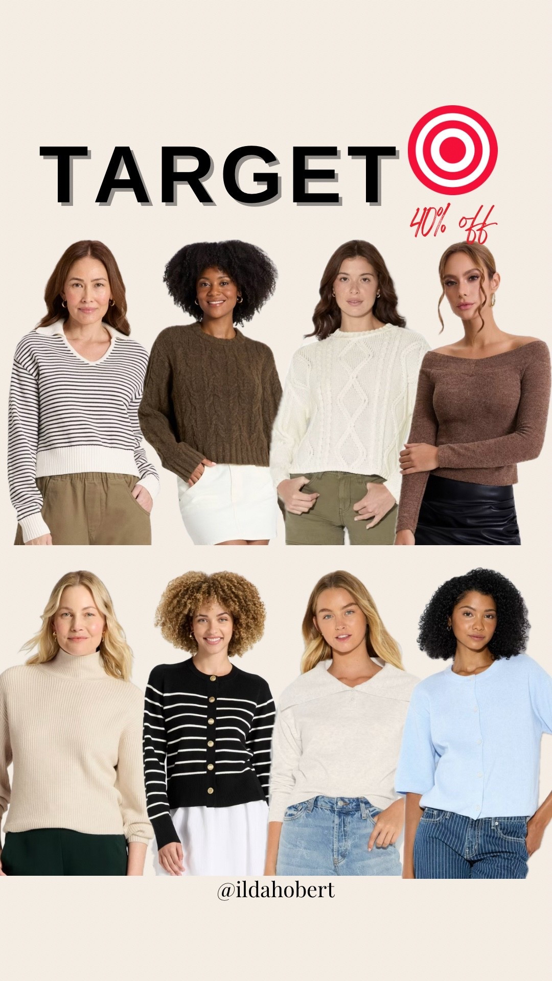Target Black Friday deal — 40% off sweaters!!

Target fashion, fall fashion, winter fashion, holiday, sweater 

#LTKHoliday #LTKCyberWeek #LTKSaleAlert