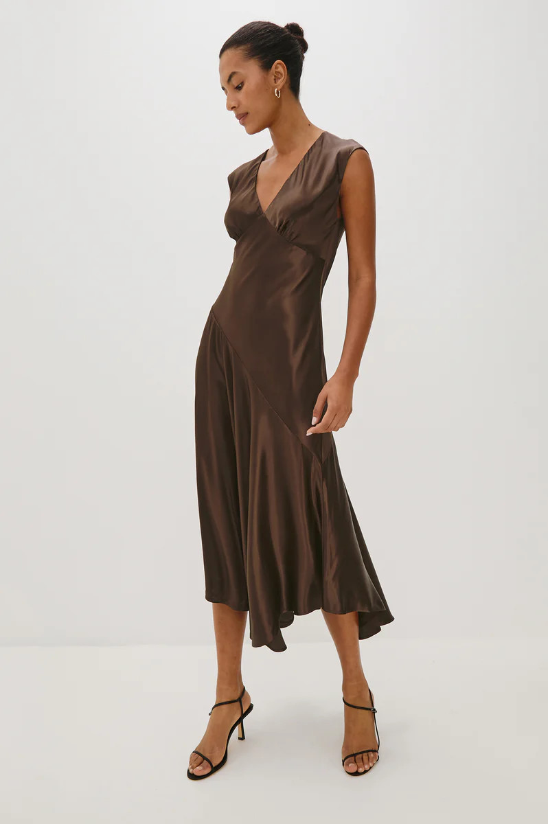 ELENI DRESS - ESPRESSO | Rails