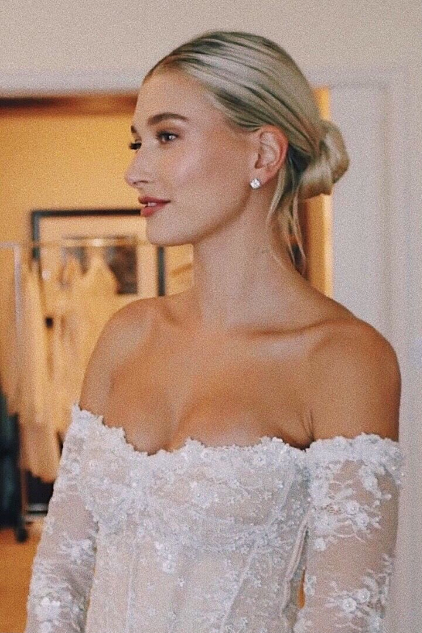 navy blue dress for baby girl Hailey Baldwin Wore a $55 Dress to Her Bachelorette Party main image 0