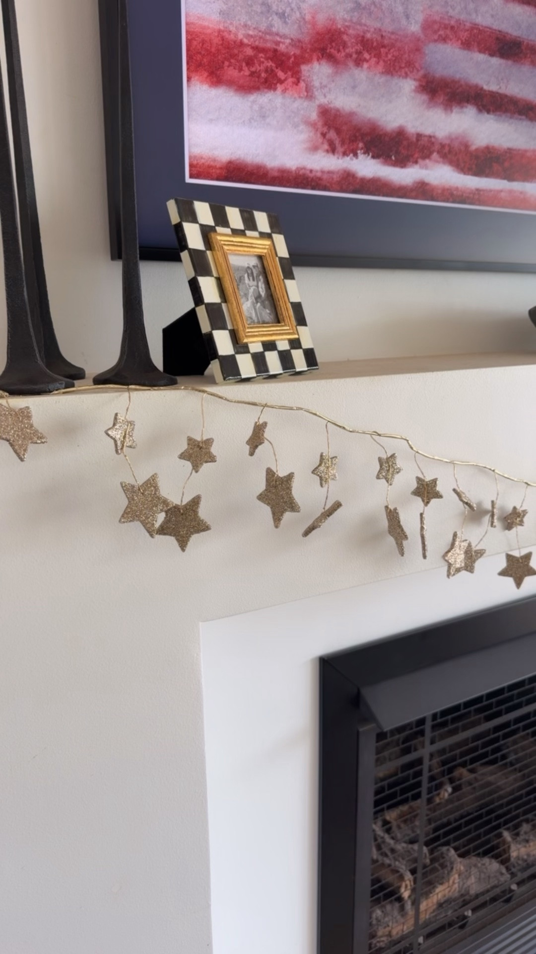 This star garland is less than $12.50 and so cute!

#LTKSeasonal #LTKHome