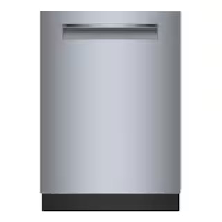 Bosch 500 Series 24 in. Stainless Steel Top Control Tall Tub Pocket Handle Dishwasher with Stainl... | The Home Depot