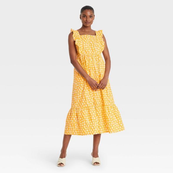 Women's Ruffle Sleeveless Dress - Who What Wear™ | Target