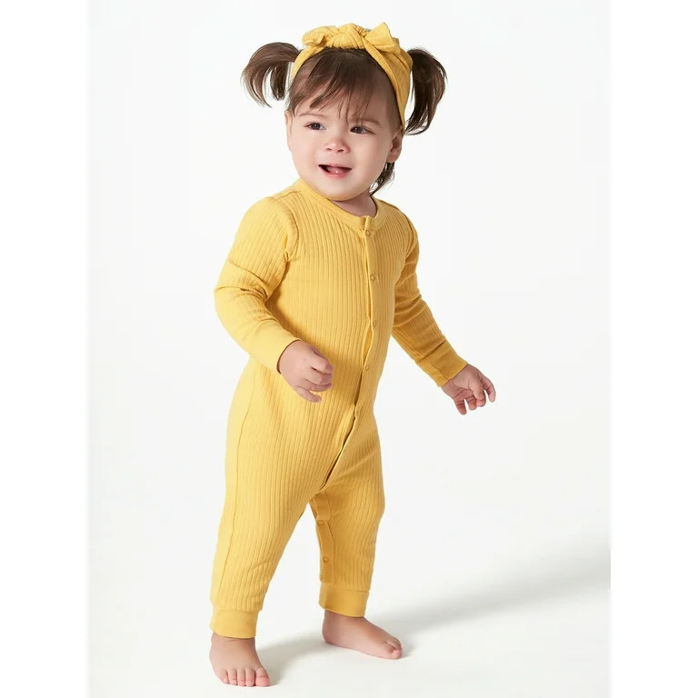 Modern Moments by Gerber Baby Boy or Girl Unisex Coverall, Sizes Newborn-12M | Walmart (US)