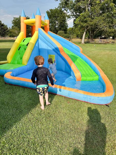 Inflatable on sale!! $100 savings! You can use this one with or without water. My kids love it and it’s so easy to set up and put away 



Cyber Monday deals. Sale alert. Kids holiday gift. Holiday gift for kids. Bounce house  

#LTKGiftGuide #LTKCyberWeek #LTKsalealert