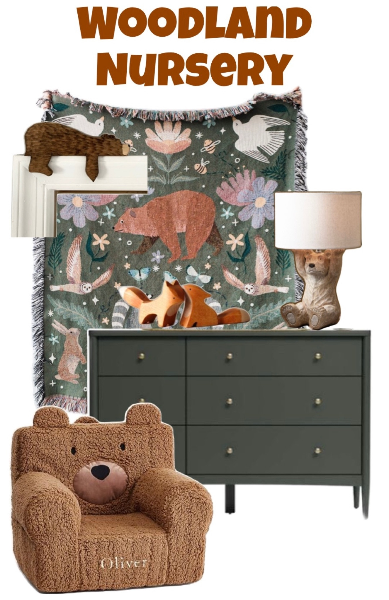 Whimsical wonders in every corner, where little ones dream among the trees. 🍃🌲🦉 #WoodlandMagic #NurseryNook #BabyDreams #TinyExplorer #WoodlandWhimsy 

#LTKhome #LTKbaby #LTKfamily