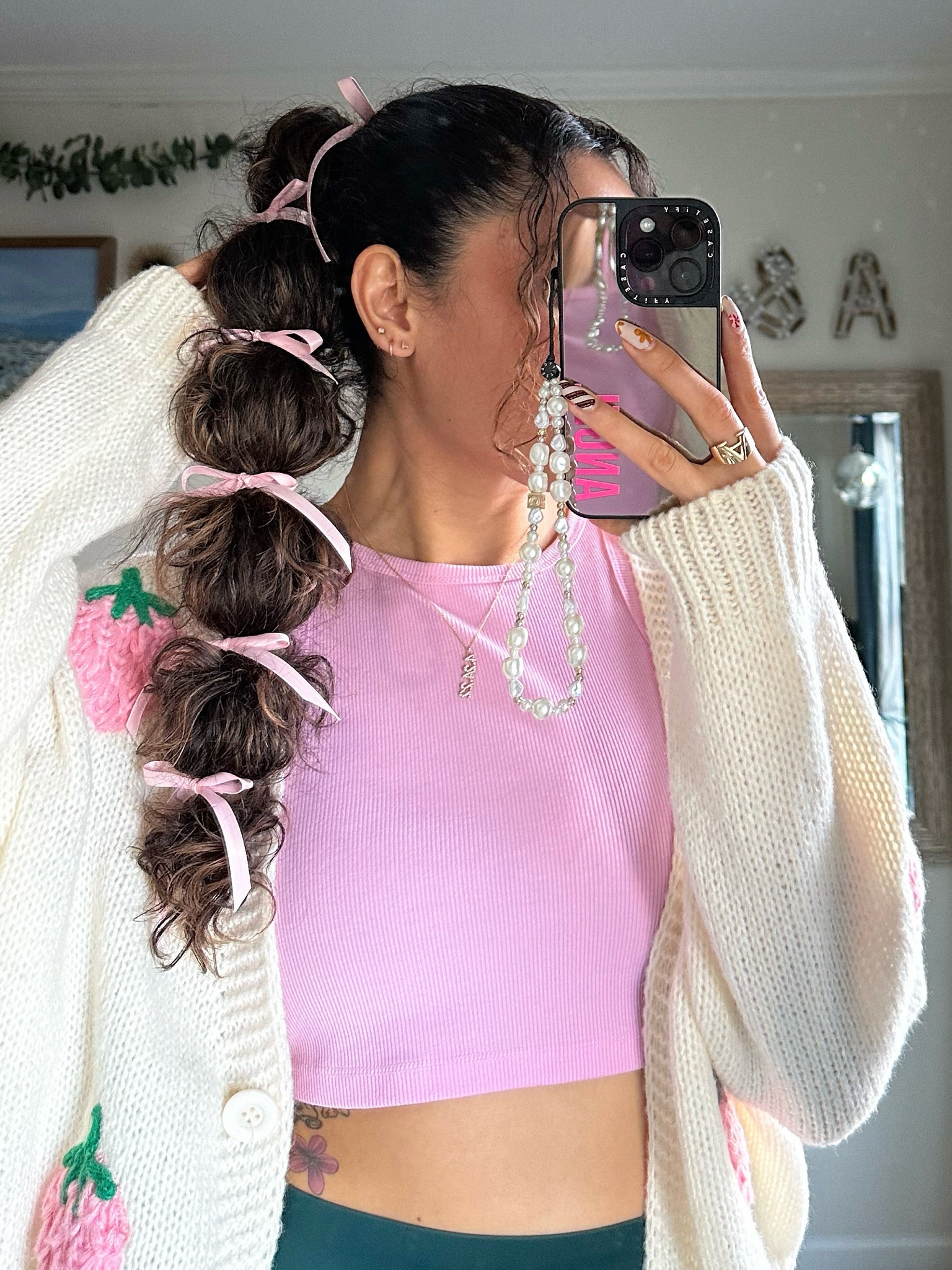 Bubble braids with bows🎀

#LTKbeauty #LTKstyletip