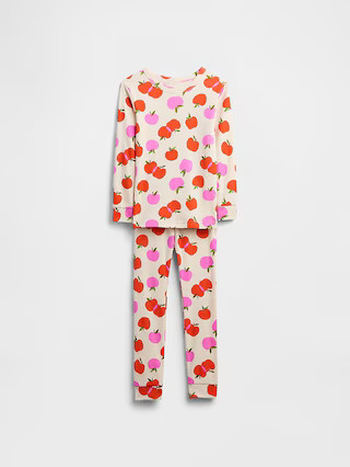 babyGap 100% Organic Cotton Apple PJ Set | Gap Factory