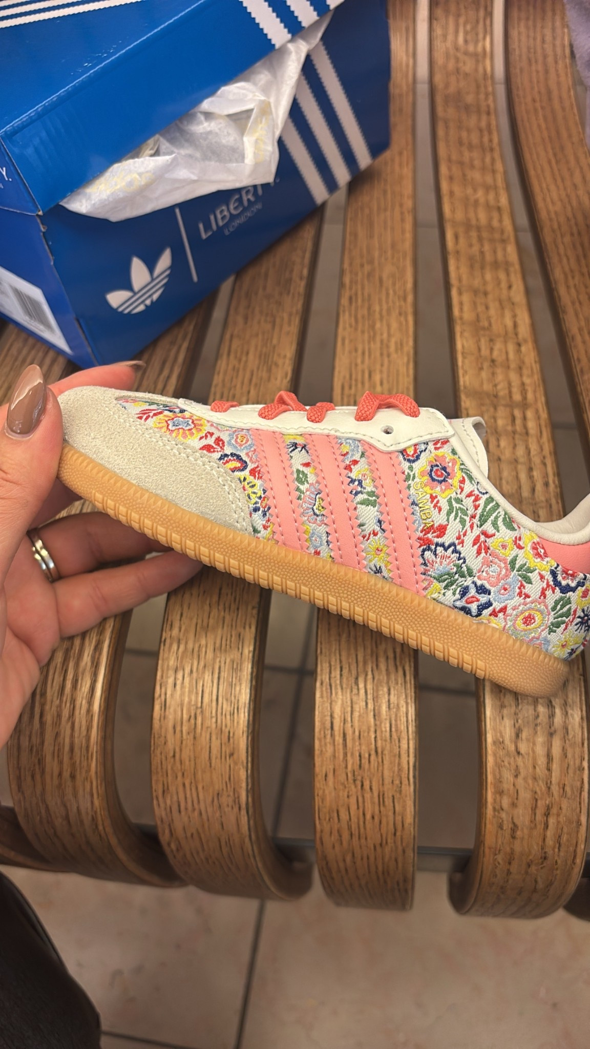 Toddler floral sambas 

#LTKKids