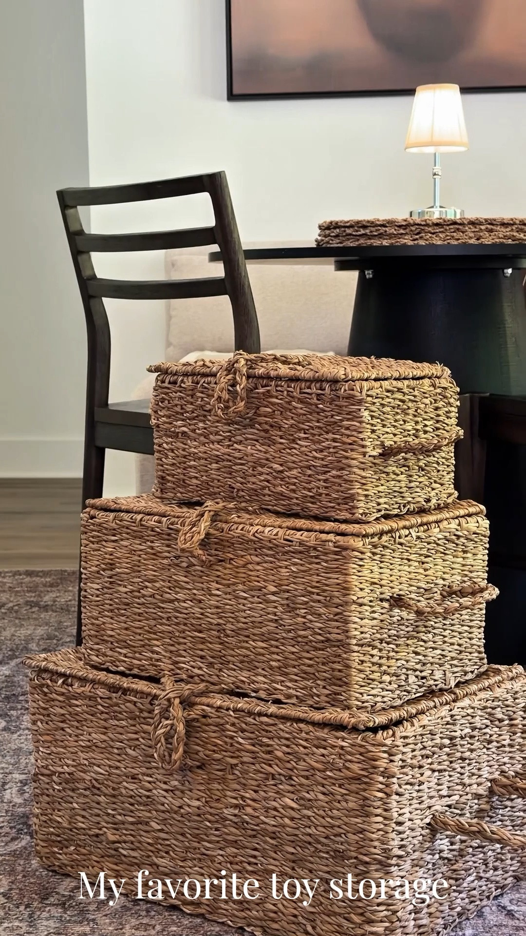 My favorite toy storage solution, this has changed so much for my family, the amount of toys these baskets hold alone saves for much on storage!

#LTKmomlife #LTKHome #LTKSaleAlert