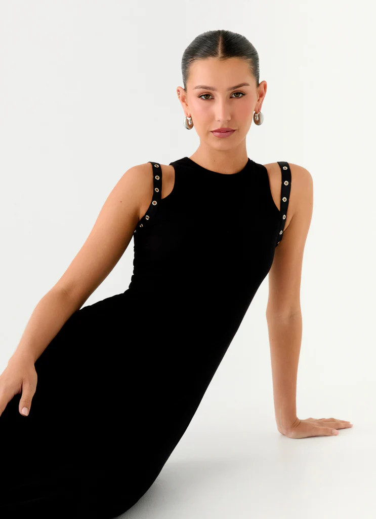 Rockstar Maxi Dress - Black | Peppermayo (Global)