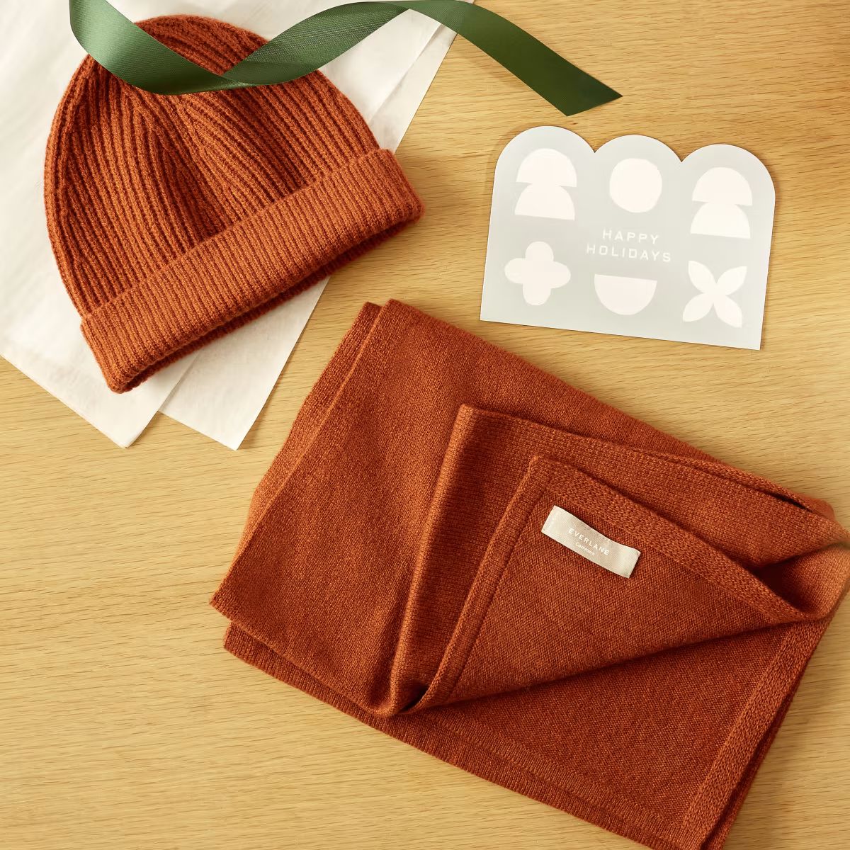 The Cashmere Beanie And Scarf Gift Set | Everlane