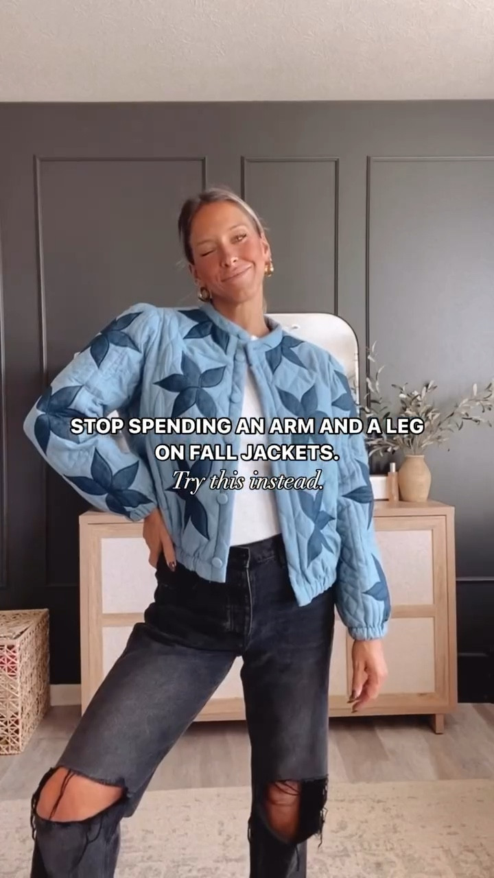 comment ✨ QUILTED✨ and let this Free People inspired jacket be the next big thing. I am so tired of blowing money on jackets that I wear just a few times and put away for the season. Try this quilted pattern, button up jacket with the cutest floral detailing. You can wear this year round - and it’s the best conversation starter! Wearing a Medium.

Quilted jacket, amazon jacket, free people jacket, free people inspired jacket, floral jacket, Women’s Lightweight Floral Embroidered Cropped Quilted Jacket, Winter Warm Button Down Puffer Jacket, Coat with Pockets, embroidered jackets, puffer jackets, amazon prime deals

#amazonprimedeals