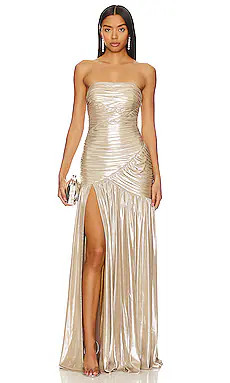 retrofete Josie Dress in Champagne from Revolve.com | Revolve Clothing (Global)