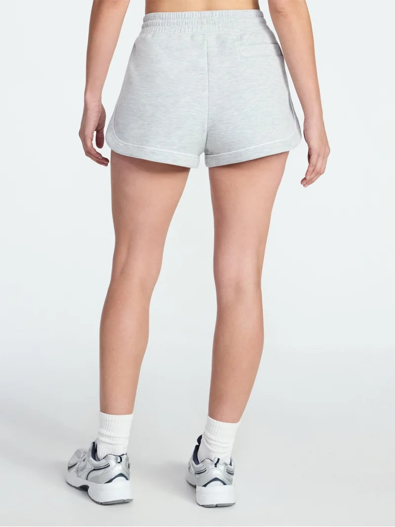 Avia Women's ScubaKnit Shorts, 3'' Inseam, Sizes XS-XXXL | Walmart (US)