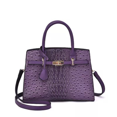 Mellow World Virginia Ostrich Pattern Satchel | Belk