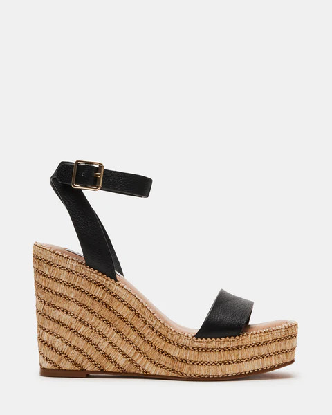 CASSIE BLACK LEATHER | Steve Madden (US)