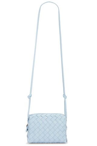 Bottega Veneta Mini Loop Bag in Baby Blue | FWRD 