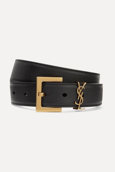 Embellished textured-leather belt | NET-A-PORTER (US)