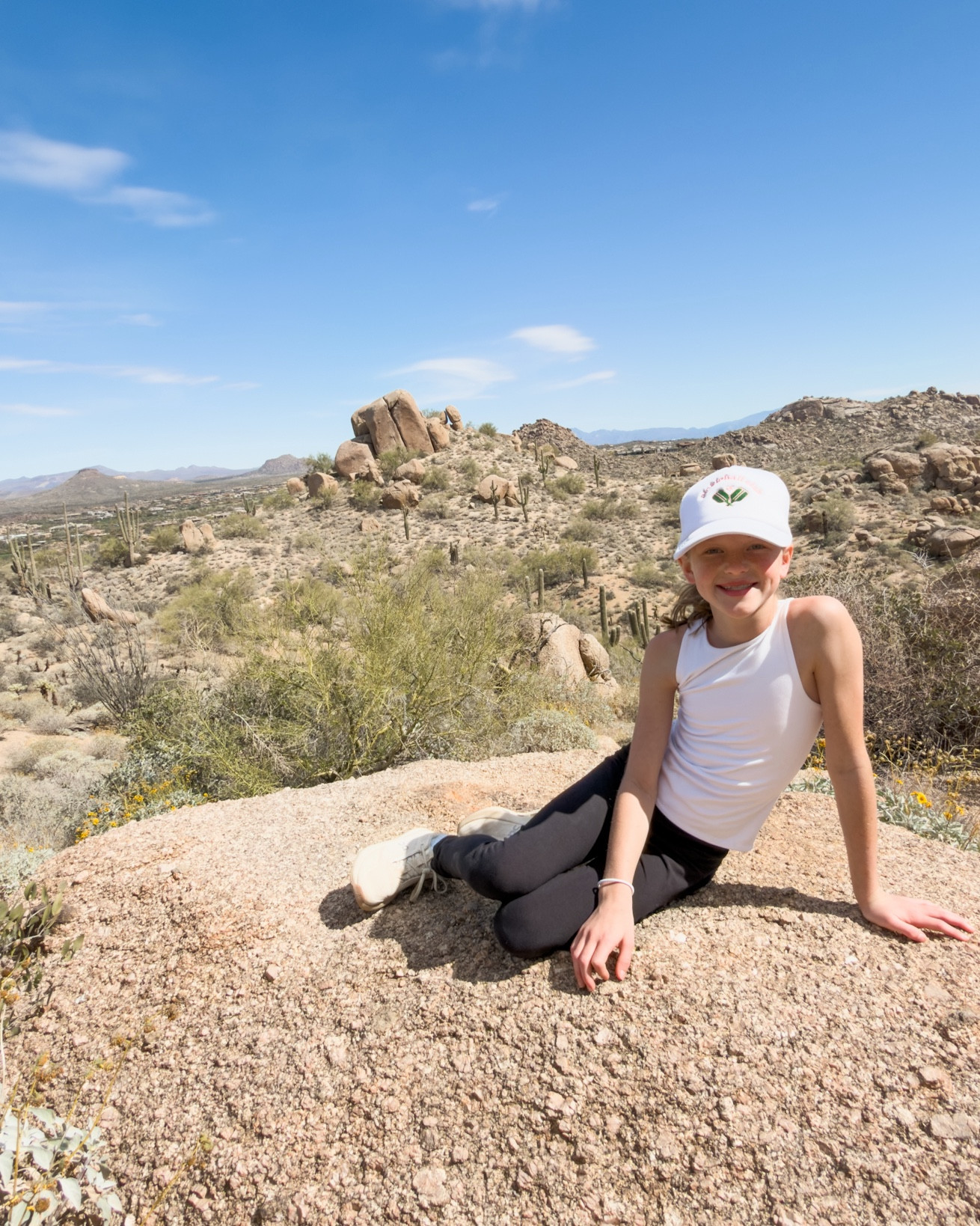 Bought this Tank in all 4 colors from @Target for the quints. It was perfect for our Hike, but also great for gymnastics. Super soft & a slim fit with a bit of stretch 