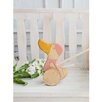 Wooden Push Toy 1 Year Old Girl Gift Duck | Etsy (US)