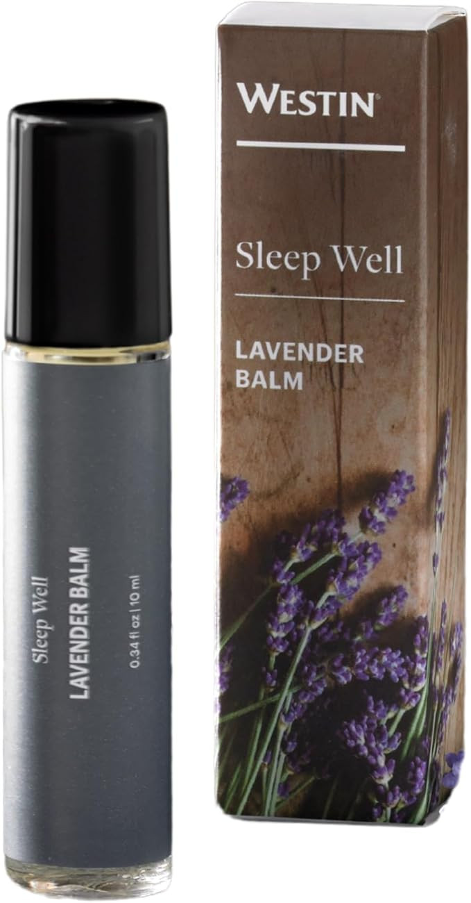 Westin Hotel Sleep Well Lavender Balm - Lavender and Chamomile Essential Oils Roll-On for Better ... | Amazon (US)