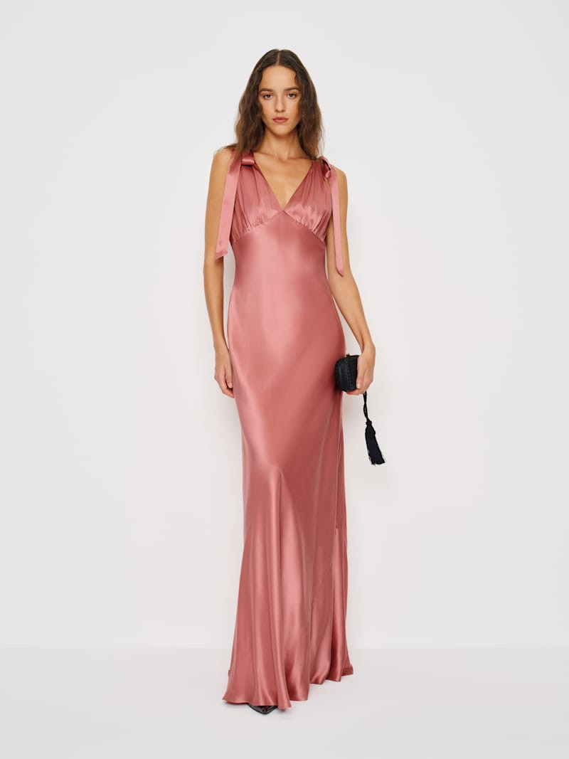 Pernille Silk Dress | Reformation (Global)