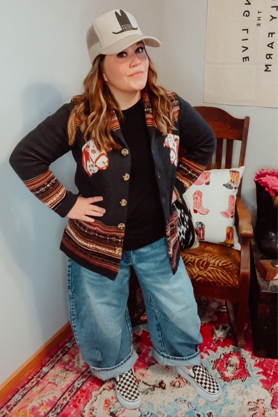 My new favorite hat! Definitely a trucker hat girl! #western #ltkfamily #ascotandhart #vans #freepeople

#LTKFindsUnder50 #LTKShoeCrush #LTKPetite