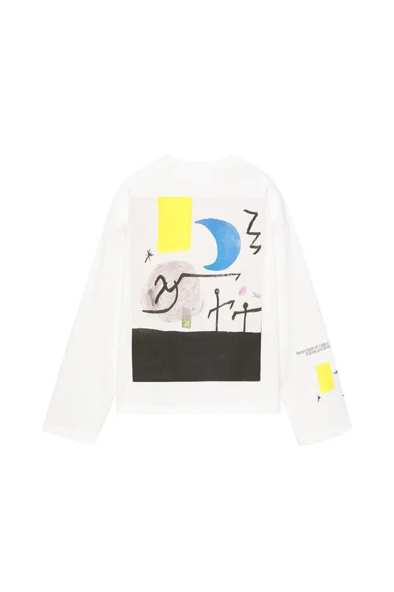 Joan Mir\u00f3 long sleeve T-shirt | Pull&Bear | PULL and BEAR UK