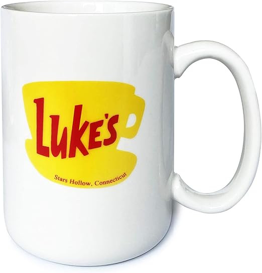 senooe Luke's Diner Coffee Mug Ceramic Mugs Tea Cup Fun Novelty Gift 11 oz (Gilmore Girls Mug) | Amazon (US)