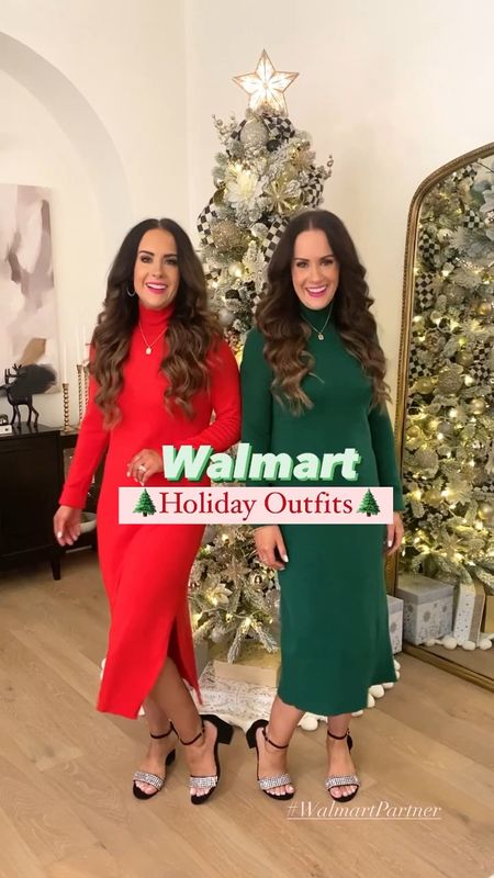 #WalmartPartner 🎄1, 2, 3, 4, 5, 6, 7, 8…12 - which new @walmart ✨holiday outfit combos do y’all like best? ❤️ We are excited to share some chic mix and match styles with y’all that start at just $18 and are ALL under $40! Many of these exclusive @walmartfashion items are available in additional prints and colors too! 🛍️ Everything is linked with the LTK app {just search “TheDoubleTakeGirls” to find us}. Or leave a comment below if you’d like us to DM you direct links & more sizing info for any items shown. Sizes won’t last long with these awesome prices so don’t wait to check out. ☺️ We can’t wait to hear which outfits you all like best! Tag a friend that can’t miss out on these affordable new winter arrivals. Also make sure to see our new IG stories for a try on of everything shown! 💗 ~ L & W

#walmart #walmartfashion

#LTKVideo #LTKHoliday #LTKSeasonal