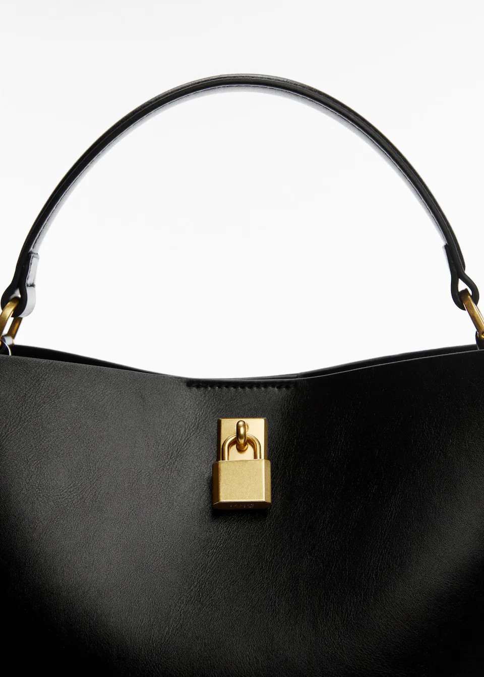 Padlock shopper bag | MANGO (US)