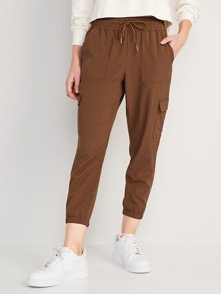 High-Waisted StretchTech Cargo Jogger Pants for Women | Old Navy (US)