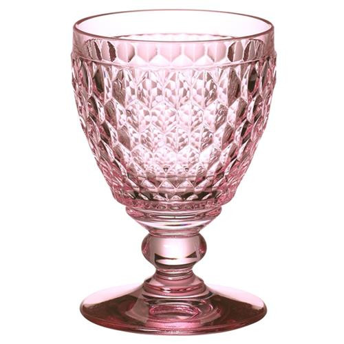 Villeroy & Boch Boston Modern Classic Smoke Crystal Goblet - Set of 4 | Kathy Kuo Home