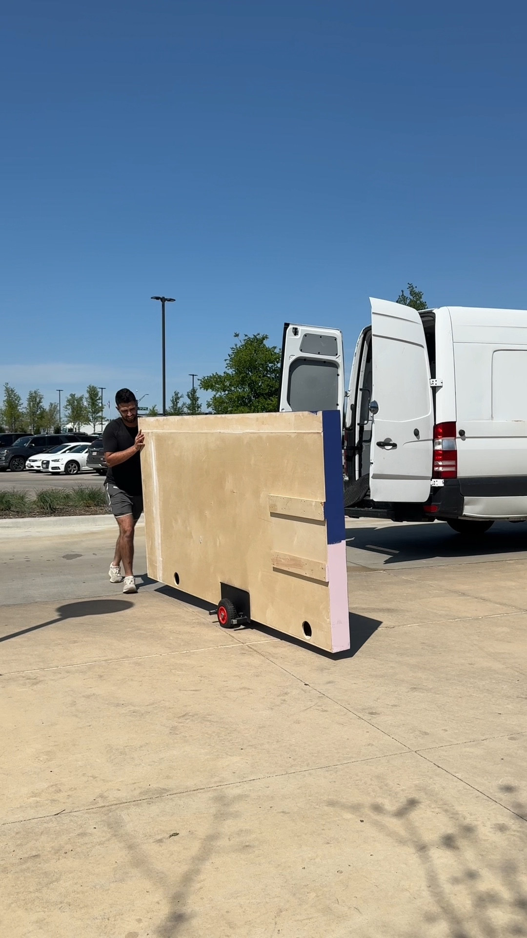 Backdrop dolly! Used to move all of our Bashify backdrops 🫶🏼