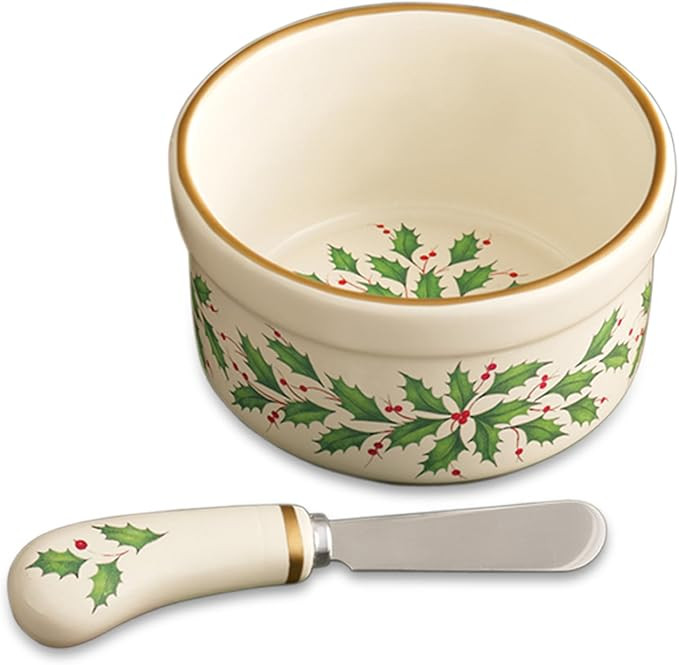 Lenox Holiday Dip Bowl and Spreader | Amazon (US)