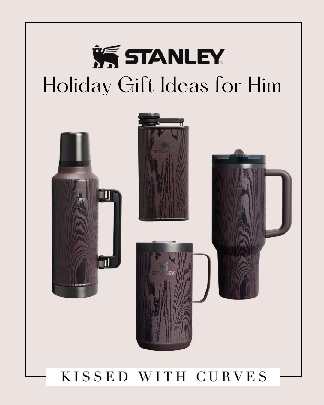 The new Stanley holiday collection is here and they have some great styles that will make great gifts for the men in your life! Love this dark espresso brown wood grain masculine design for gifts for him. Flask, travel mug, travel cup, thermos. All great gift ideas for your husband, dad, brother, boyfriend, son and friend. Linked all of these as well as the rest of the Stanley holiday collection below! 

Gift guide for him, gifts for him, Christmas gifts, holiday gift guide, gifts for dad, gifts for husband, gifts for brother, gifts for son, gifts for brother in law, gifts for friend

#LTKGiftGuide #LTKHoliday #LTKMens