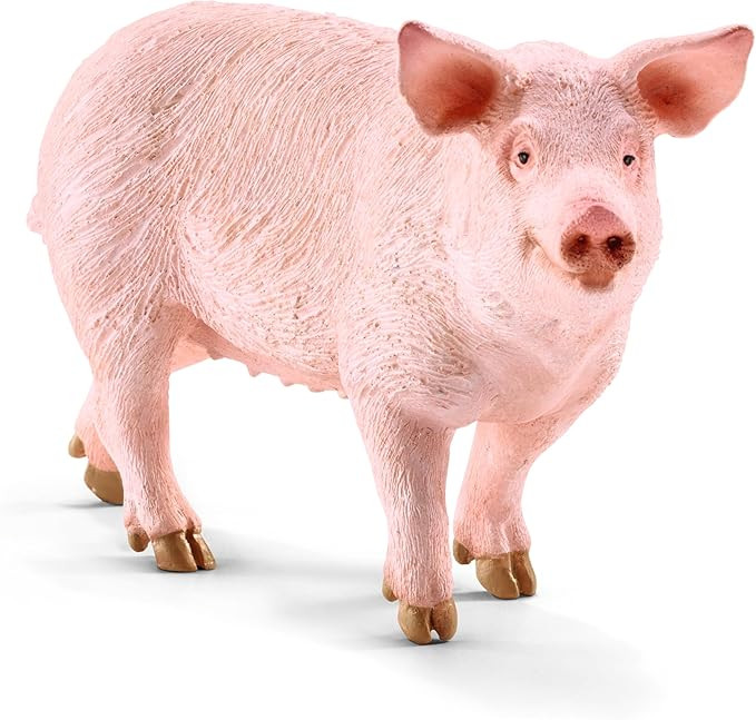 SCHLEICH 17071 Pig Toy Figure | Amazon (US)