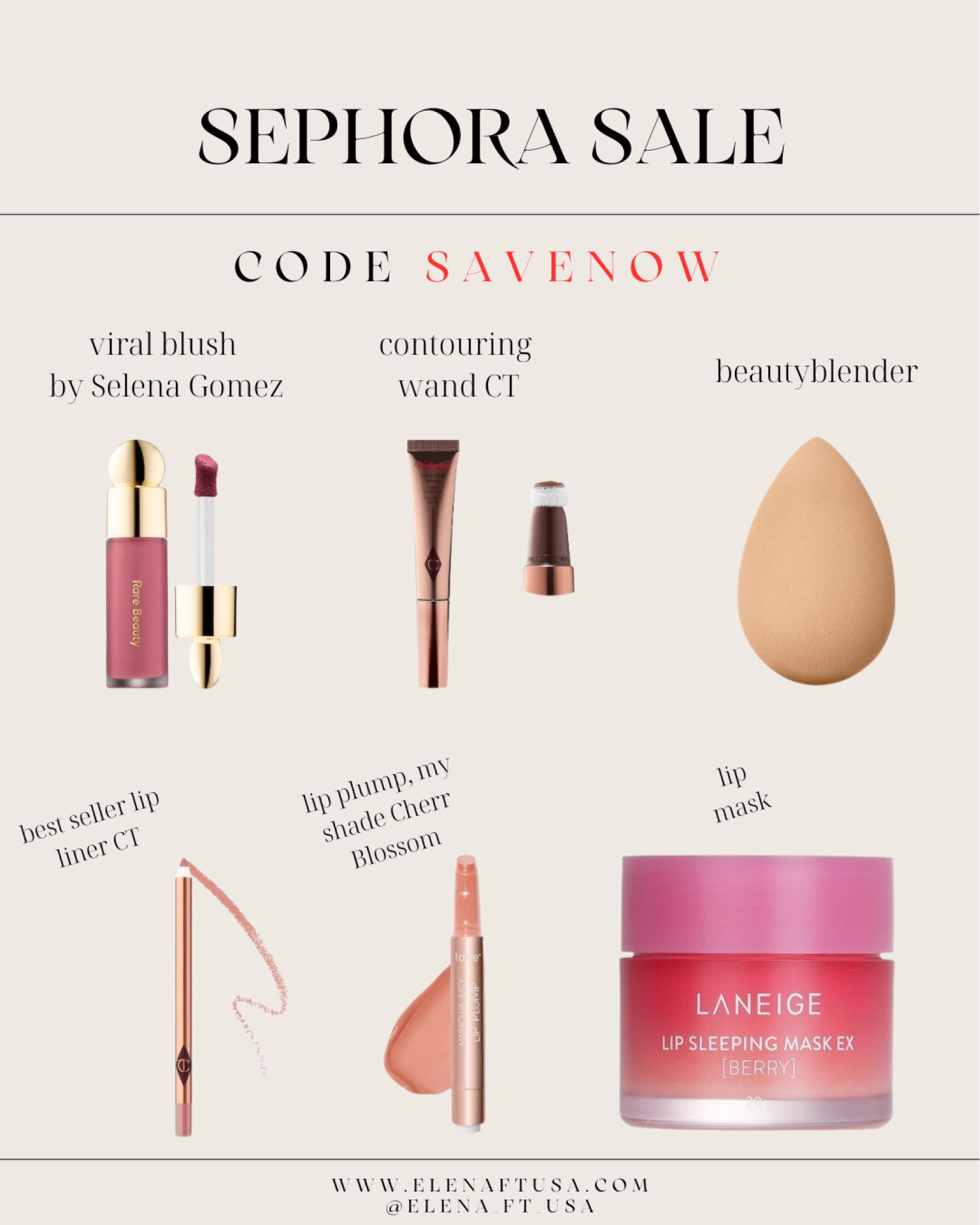 Sephora sale!!!
Blush Rare Beauty, Charlotte Tilbury, lip liner, lip pencil, Laneige

#LTKbeauty #LTKBeautySale #LTKsalealert