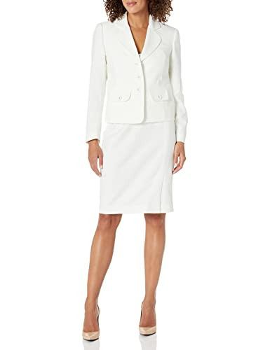Le Suit Women's Jacket/Skirt Suit, Vanilla ICE | Amazon (US)
