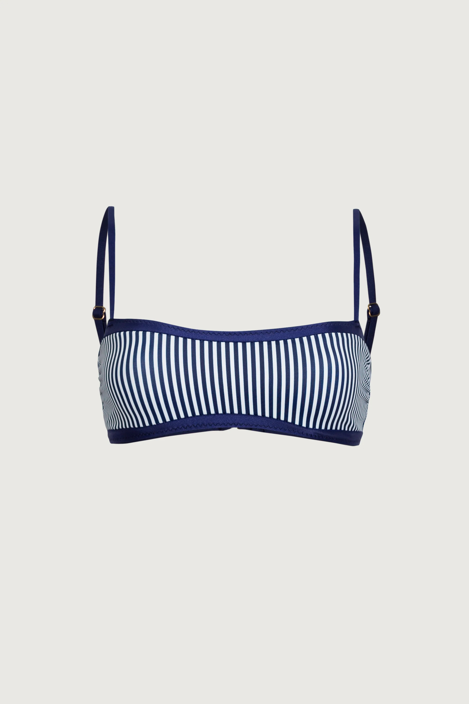 Bandeau Top (Navy Pinstripe/N | SAME