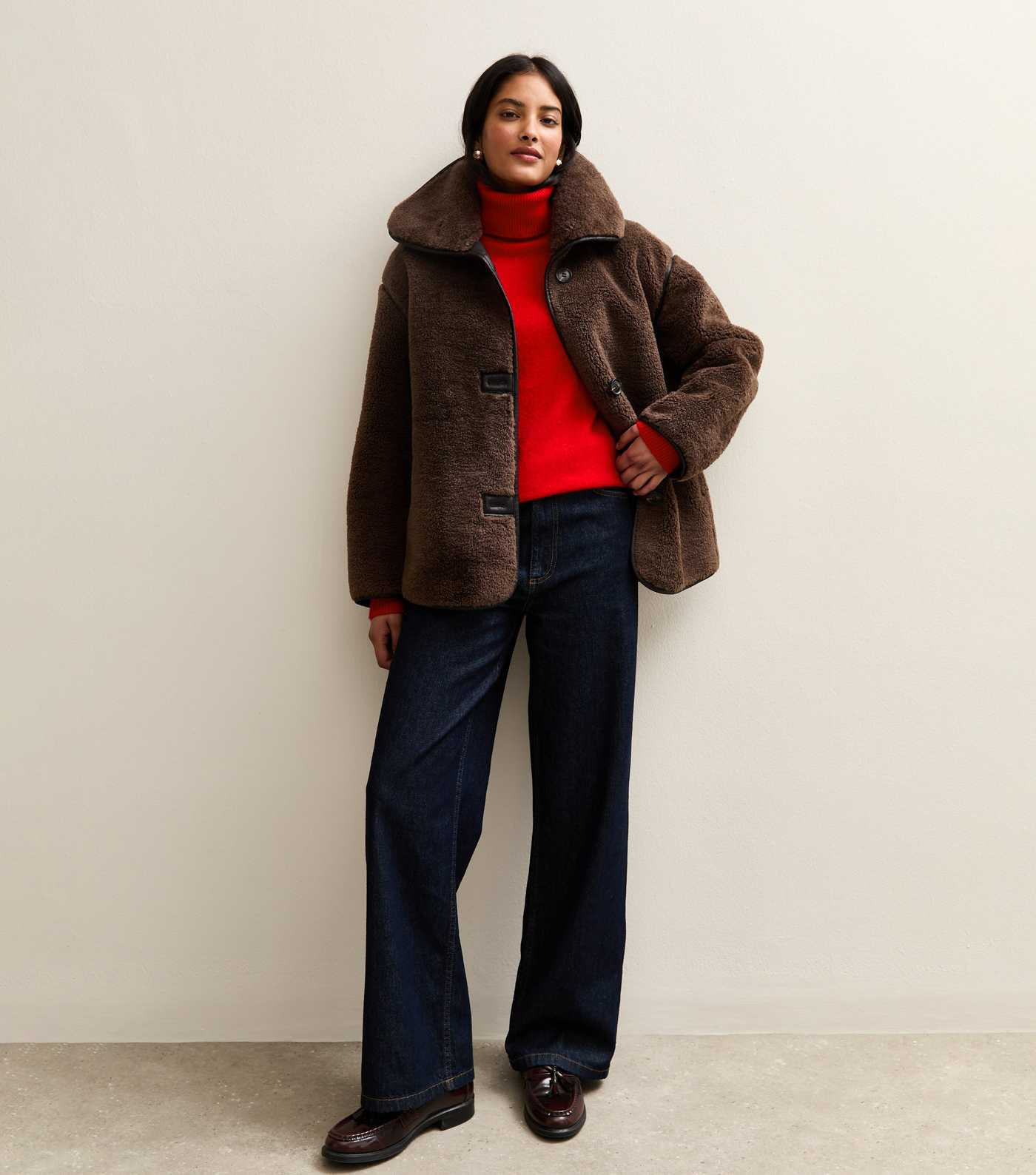 Red Roll Neck Jumper | New Look | New Look (UK)