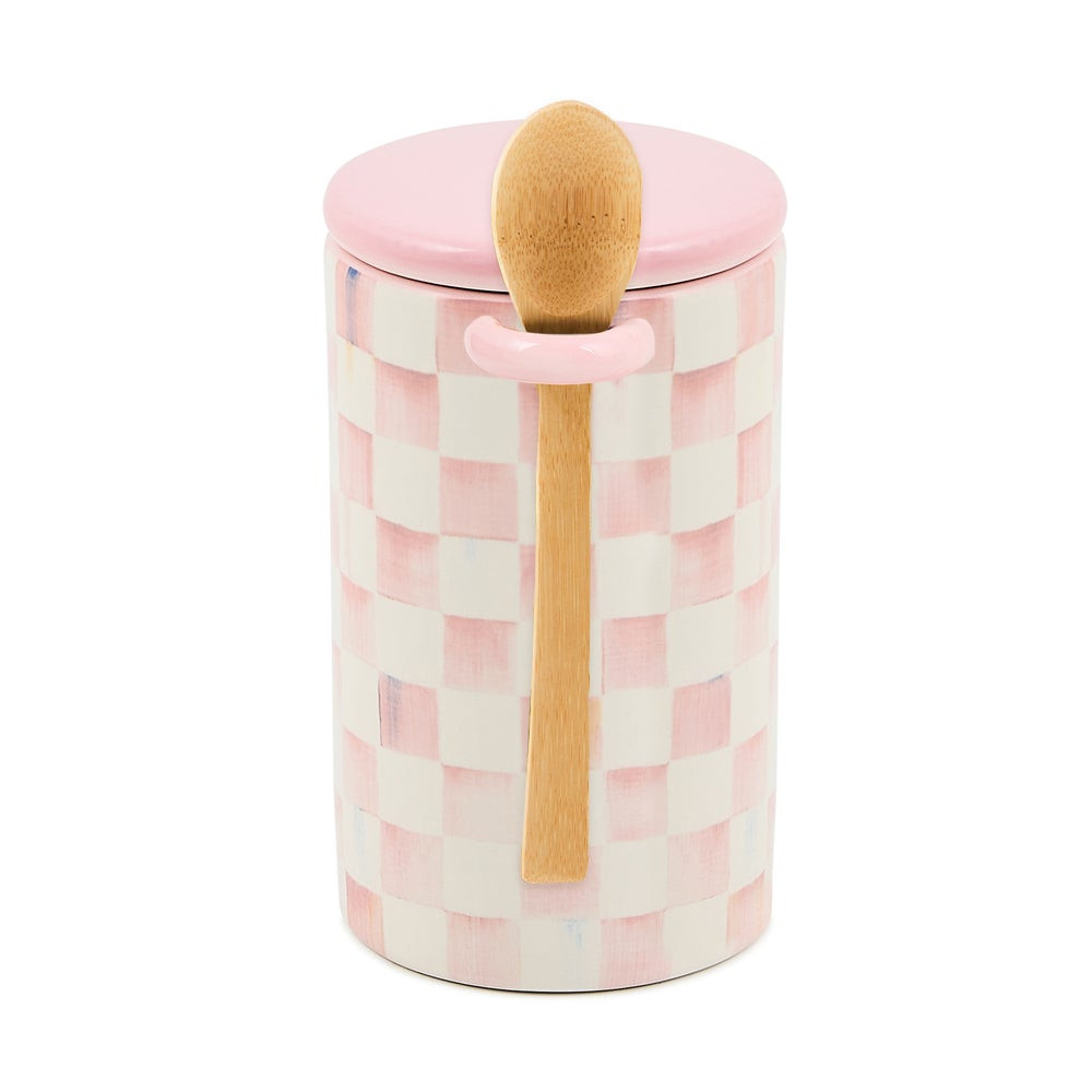 Rosy Check Farmhouse Canister | MacKenzie-Childs