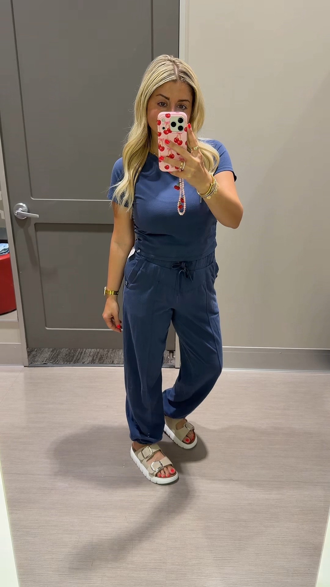 Target or free people set?? 
So soft and comfy! Size m top and small bottoms. 
Sandals tts