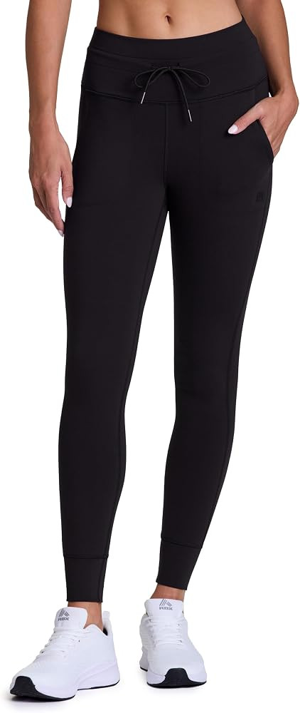 Avalanche Leggings con forro polar para mujer con cordón en la cintura, pantalones ajustados a p... | Amazon (US)