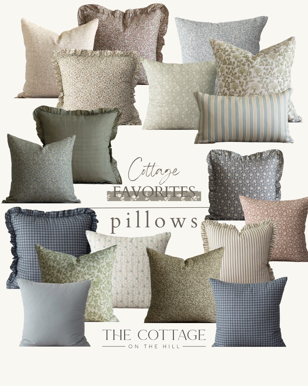 Spring pillows I love. Room refresh. Floral, stripe & gingham + ruffles. 

#LTKstorytime #LTKSeasonal #LTKHome